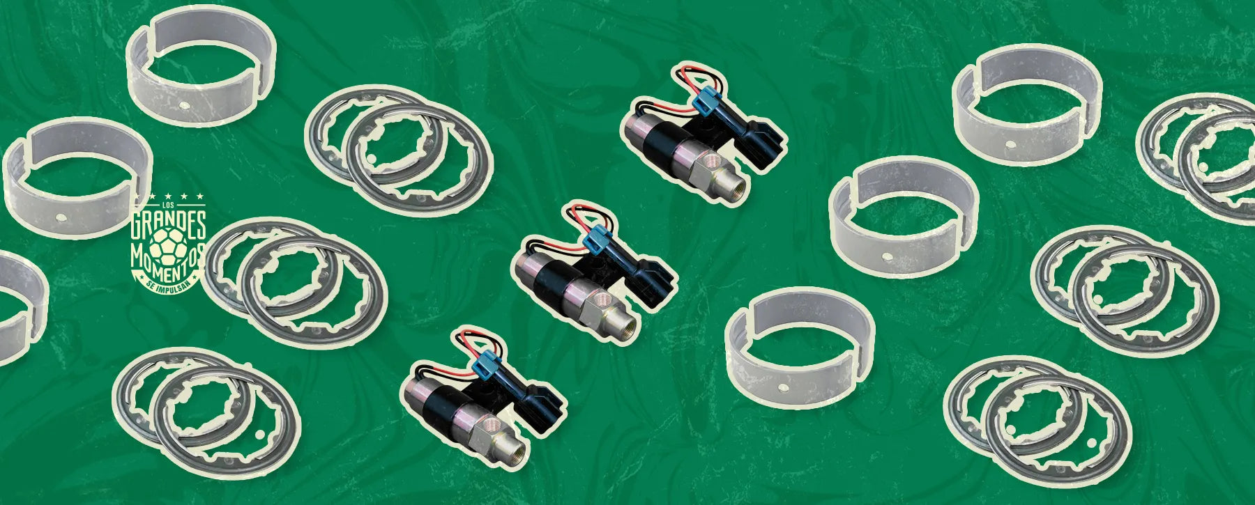 Anillos y refacciones para motor de camión