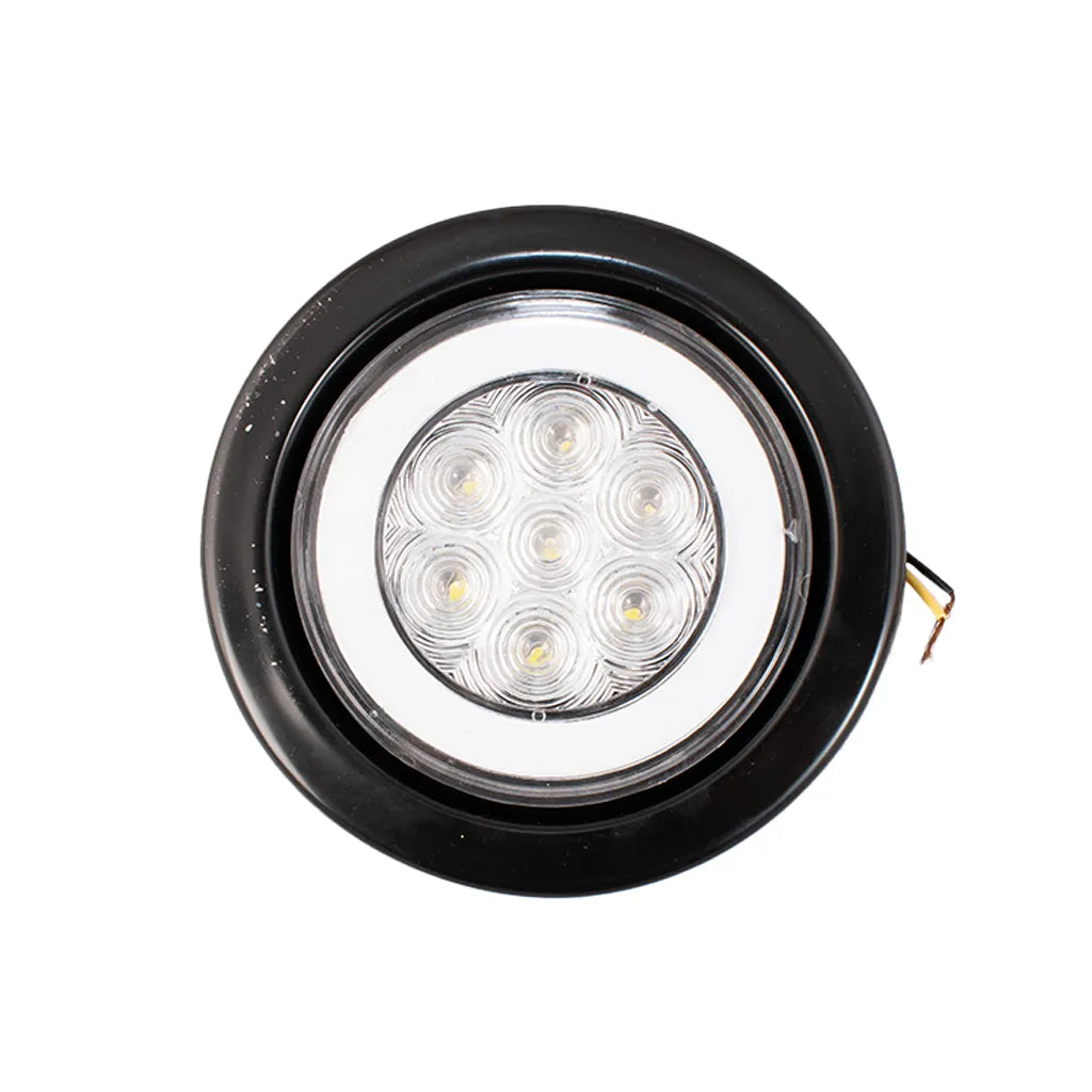 Lampara led de 4" cristal halo encauchada Multipartes 004LH187-6 - ELCAMIONERO.MX