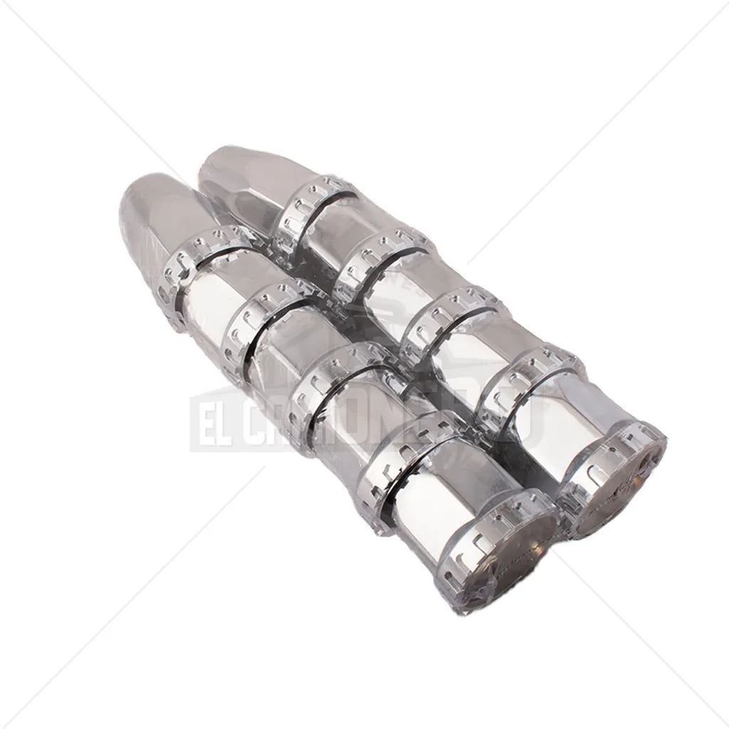 Tapa perno con reflectivo ámbar con hilo rosca (jx10) para 33mm Multipartes 017-022-1 - ELCAMIONERO.MX