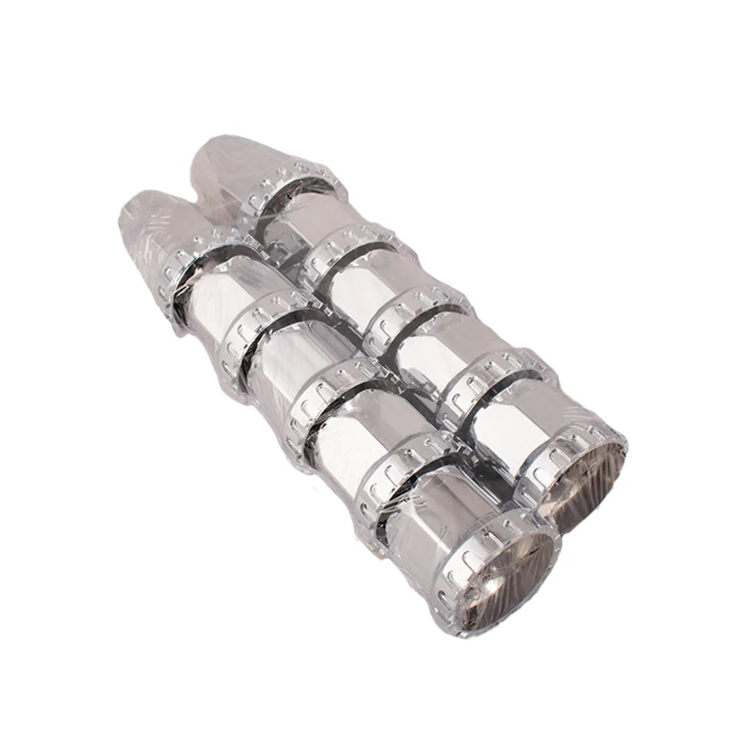 Tapa perno liso a presión cromado plástico (jx10) para 33mm Multipartes 017-022-LP - ELCAMIONERO.MX