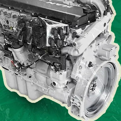Motor diésel de alto desempeño para camiones pesados