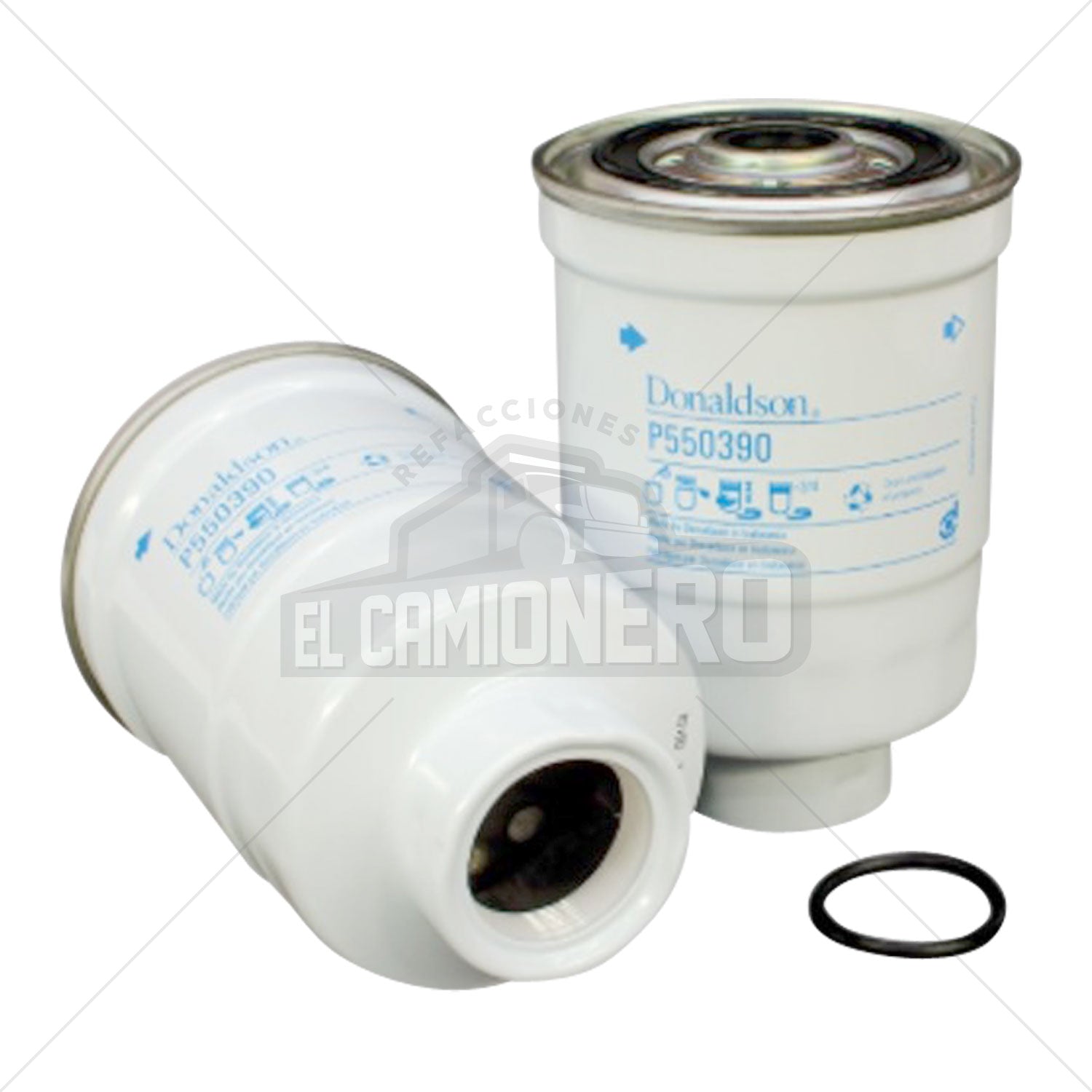 Filtro de combustible separador de agua Donaldson P550390 - ELCAMIONERO.MX