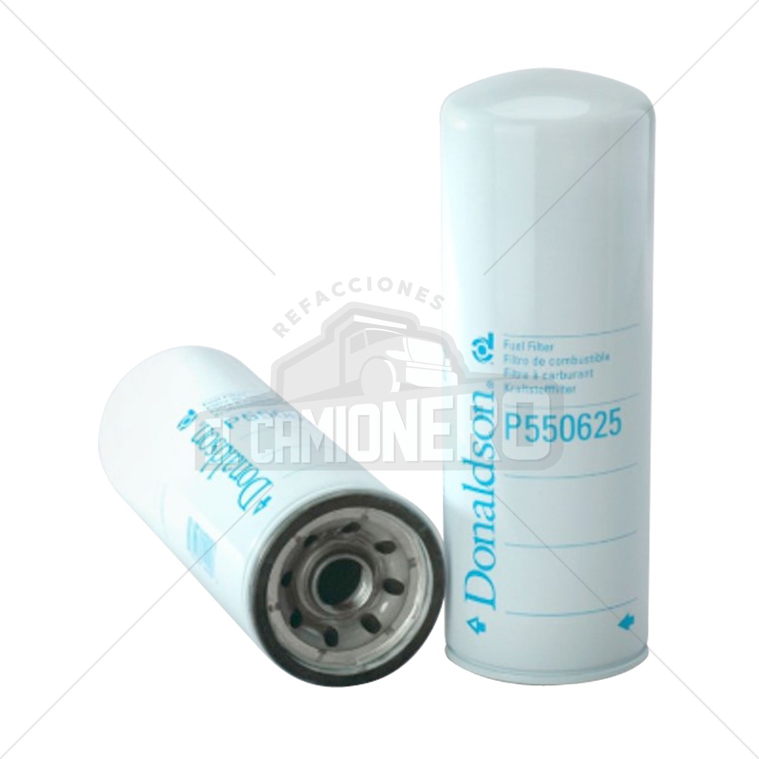 Filtro de combustible enroscable Donaldson P550625 - ELCAMIONERO.MX