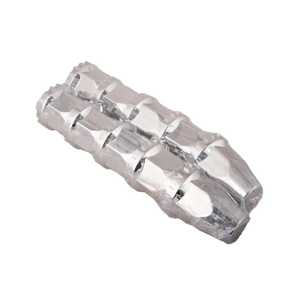 Tapa perno liso a presión cromado plástico (jx10) para 33mm Multipartes  017-022-LP - ELCAMIONERO.MX