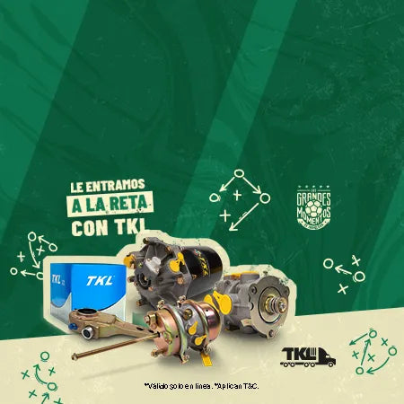 Tractopartes TKL con diseño de pizarra táctica de fútbol.