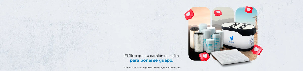 Kit de filtros de alto rendimiento Donaldson para camiones de carga con promoción vigente.