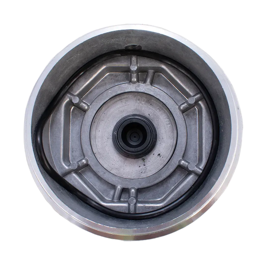 Tapa eje trasero aluminio  con rosca Fruehauf grasa (9054) TKL TKL84075