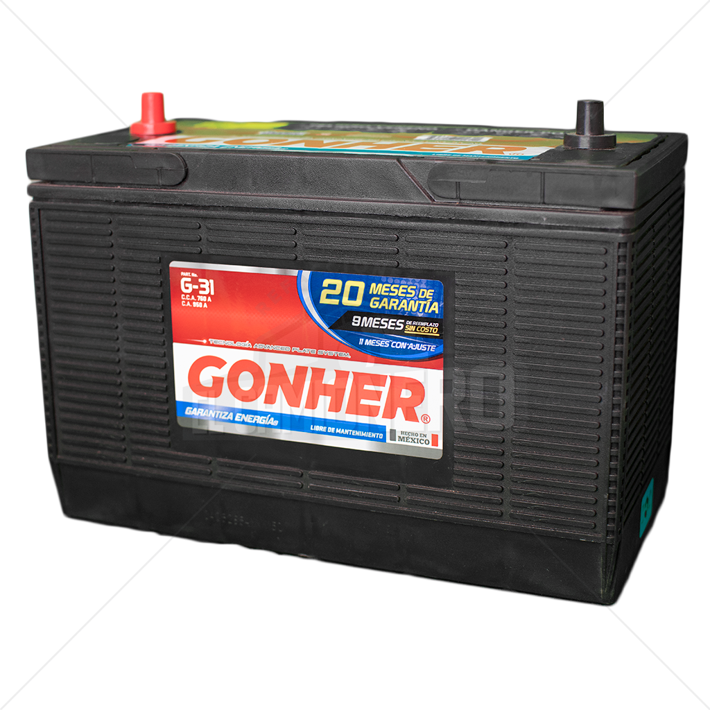 Acumulador tipo G-31 Gonher 1002797 - ELCAMIONERO.MX