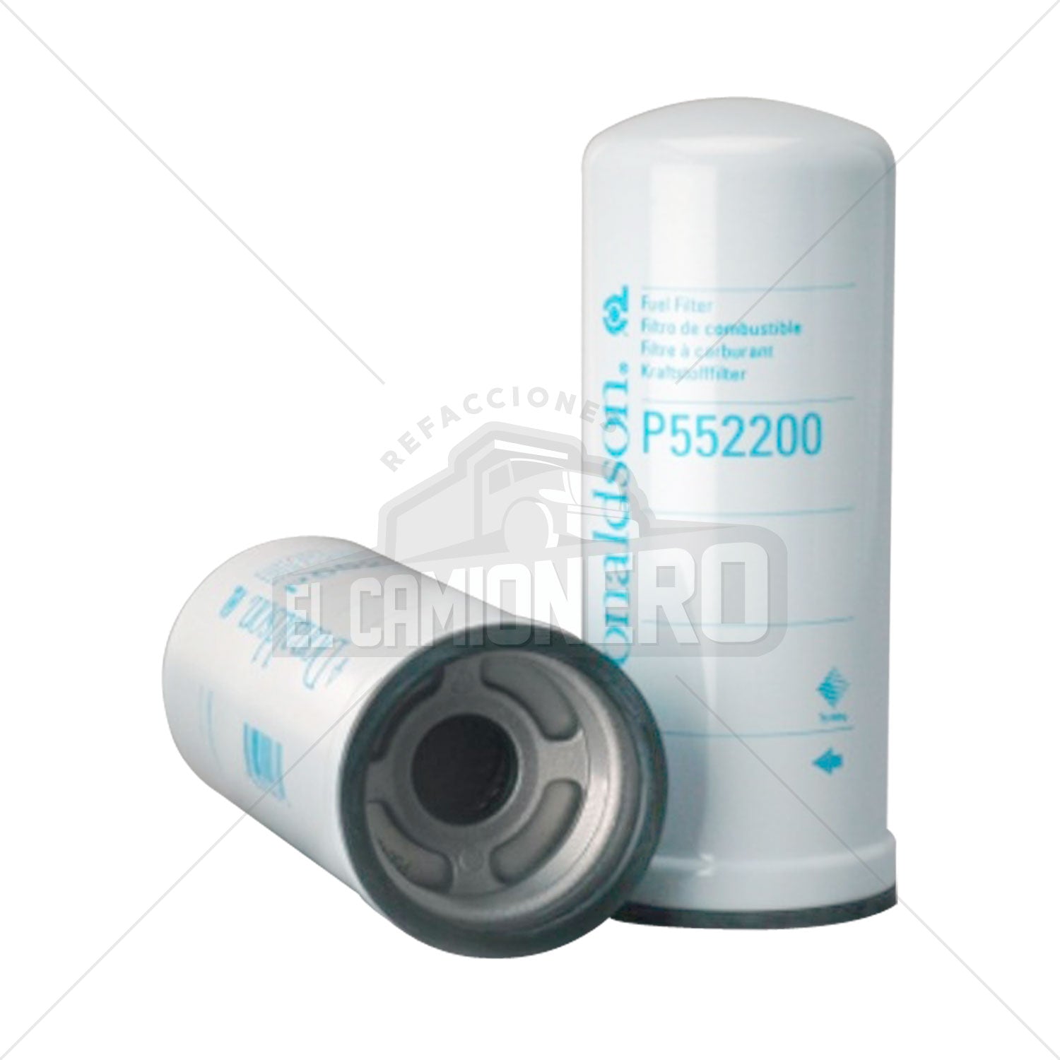Filtro de combustible enroscable Donaldson P552200 - ELCAMIONERO.MX